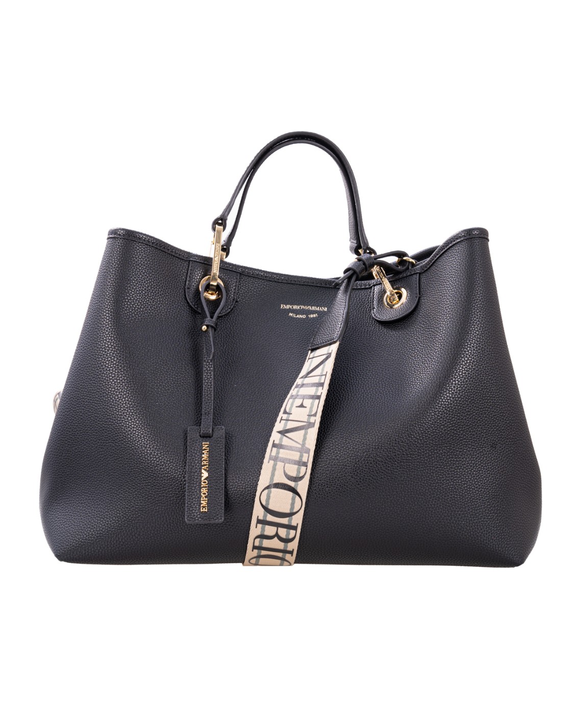 shop EMPORIO ARMANI  Borsa: Emporio Armani shopper "MyEA" media stampa cervo.
Rifinitura stampa cervo.
Tinta unita.
Logo serigrafato.
Doppio manico.
Moschettoni logati.
Tracolla removibile logata.
Pouch interna coordinata con zip.
Dimensioni: 37,5 x 27 x 11,5 cm.
Composizione: pelle.
Made in China.. Y3D165 YFO5B-85218 number 5035428